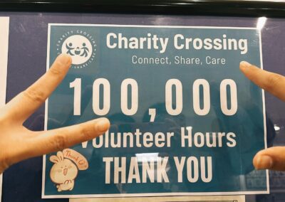 100K Volunteer Hours Milestone